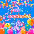 Feliz Cumpleaños Adler (GIF)