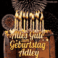 Alles Gute zum Geburtstag Adley (GIF)