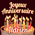 Joyeux anniversaire Adrien GIF