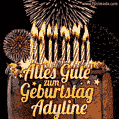 Alles Gute zum Geburtstag Adyline (GIF)