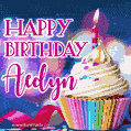 Happy Birthday Aedyn - Lovely Animated GIF