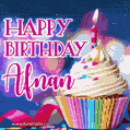 Happy Birthday Afnan - Lovely Animated GIF