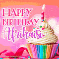 Happy Birthday Afrikaisi - Lovely Animated GIF