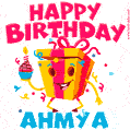 Funny Happy Birthday Ahmya GIF