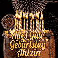 Alles Gute zum Geburtstag Ahtziri (GIF)