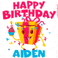 Funny Happy Birthday Aiden GIF