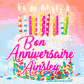 Joyeux anniversaire, Ainsley! - GIF Animé