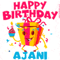 Funny Happy Birthday Ajani GIF