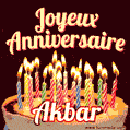 Joyeux anniversaire Akbar GIF
