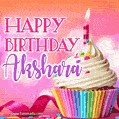 Happy Birthday Akshara - Lovely Animated GIF