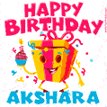 Funny Happy Birthday Akshara GIF