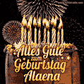 Alles Gute zum Geburtstag Alaena (GIF)