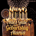 Alles Gute zum Geburtstag Alania (GIF)