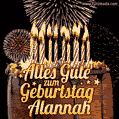 Alles Gute zum Geburtstag Alannah (GIF)