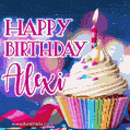 Happy Birthday Alexi - Lovely Animated GIF