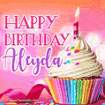 Happy Birthday Aleyda - Lovely Animated GIF