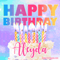 Funny Happy Birthday Aleyda GIF