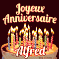 Joyeux anniversaire Alfred GIF