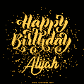 Happy Birthday Card for Alijah - Download GIF and Send for Free