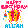 Funny Happy Birthday Alijah GIF