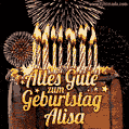 Alles Gute zum Geburtstag Alisa (GIF)