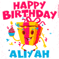 Funny Happy Birthday Aliyah GIF
