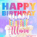 Funny Happy Birthday Allana GIF