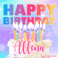Funny Happy Birthday Allena GIF
