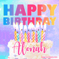 Funny Happy Birthday Alonah GIF
