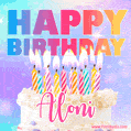 Funny Happy Birthday Aloni GIF