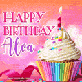 Happy Birthday Alva - Lovely Animated GIF