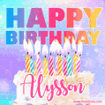 Funny Happy Birthday Alysson GIF