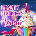 Happy Birthday Amarii - Lovely Animated GIF