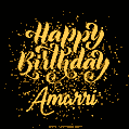 Happy Birthday Card for Amarri - Download GIF and Send for Free