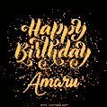 Happy Birthday Card for Amaru - Download GIF and Send for Free