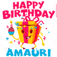 Funny Happy Birthday Amauri GIF