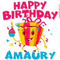 Funny Happy Birthday Amaury GIF