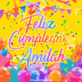 Feliz Cumpleaños Amilah (GIF)