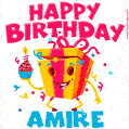Funny Happy Birthday Amire GIF