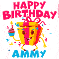 Funny Happy Birthday Ammy GIF