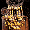 Alles Gute zum Geburtstag Amour (GIF)