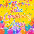 Feliz Cumpleaños Amya (GIF)