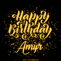 Happy Birthday Card for Amyr - Download GIF and Send for Free