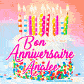 Joyeux anniversaire, Analee! - GIF Animé