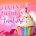 Happy Birthday Analiese - Lovely Animated GIF
