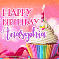 Happy Birthday Anasophia - Lovely Animated GIF