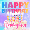 Funny Happy Birthday Anasophia GIF