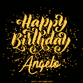 Happy Birthday Card for Angelo - Download GIF and Send for Free