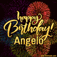 Happy Birthday, Angelo! Celebrate with joy, colorful fireworks, and unforgettable moments.