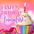 Happy Birthday Annalise - Lovely Animated GIF